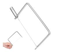 FOMIYES Cortador de Queso de Acero Inoxidable con Diseño Ergonómico, Rebanadora de Mantequilla Fácil de Manejar para Cocina Profesional y Uso Diario