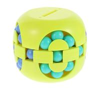 FOMIYES Cubo Locos Mesa Cuentas Antiestrés para Dedos, Rompecabezas para , Juguete Creativo Portátil para Estimular la Inteligencia y Aliviar el Estrés en Cualquier Lugar Color Aleatorio