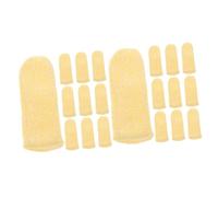 FOMIYES Cubre Dedos Protector Pulgar 20 Piezas dedil anticorte puntas los dedos pulgar dedos dedales anti anti- para los dedos blindaje cuna dedo Pulgar Pulgar