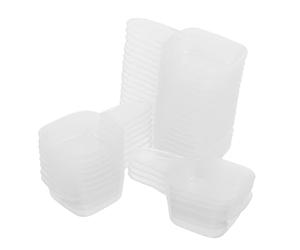 FOMIYES Cuchara medidora detergente ropa 30 piezas plástico 1.35 oz portátil para viaje y recipiente de lavadora