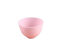 FOMIYES cuenco de silicona cuenco de máscara tazón facial juego de utensilios de cocina kit de sushi herramienta de mezcla de DIY cuenco para el cuidado de la piel rosa