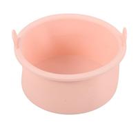 FOMIYES Cuenco de Silicona Resistente al Calor para Derretir Cera y Antiadherente Accesorio Reutilizable para Calentadores de Cera Repostería y Pastelería Fácil de Limpiar y Transportar