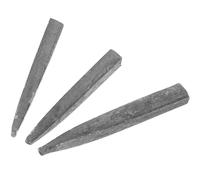 FOMIYES Cuñas de Hierro Cónicas para Martillo Mango de Metal, 3 Piezas Accesorio de Instalación para Reparación y Fijación, Herramienta Manual para Jardinería y Rajar Leña