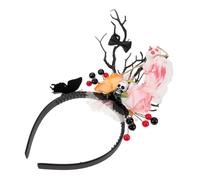 FOMIYES Diadema Con De Flores Para Halloween Disfraz Para Fiesta Del Cinco De Mayo Tocado Con De Y Accesorios Para El Cabello De