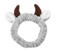 FOMIYES Diadema De Cuerno De Buey Para Spa Diadema De Maquillaje Para Lavarse La Cara Atractiva Para Mujeres Para Hacer Ejercicio