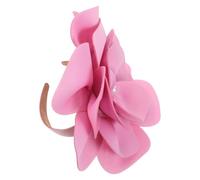 FOMIYES Diadema de Flores de Perla para Cóctel Diadema Estilo Vintage para Fiesta Accesorios Cabello de Novia Tocado de Novia para Té para Sombrero de Fiesta