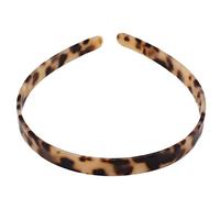 FOMIYES Diadema de leopardo lazos para el cabello para niñas accesorios para el cabello para mujeres hair band hair ties hair topper aro de pelo de leopardo diadema de niñas ácido acético