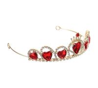 FOMIYES Diadema de Tiara Elegante para Boda de Novia Pequeña Tiara de Adorno de Tocado de Princesa Nupcial