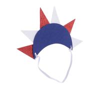 FOMIYES Diadema Estatua Libertad Patrioticos para Mujer Niña Adornos Cabello Usa para Desfiles Julio