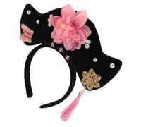 FOMIYES Diadema Retro Estilo Dinastía Qing Diadema Vintage para Niñas Accesorios con Motivos Naturales para Ocasiones Especiales