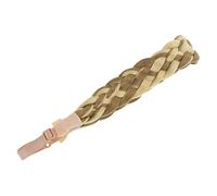 FOMIYES Diadema Trenzada Elástica Pelo Sintético, Cómoda y Que No Daña el Cabello, Adecuado para Bodas y Eventos Casuales