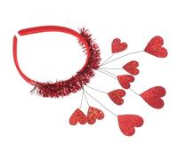 FOMIYES Diadema Única para La Celebración del Día de San Valentín Diadema Accesorios para El Cabello para Mujeres
