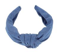 FOMIYES Diademas de Mezclilla con Lazo para El Cabello para Mujer Diadema Anudada Cómoda Diadema No Ancha Accesorio de Moda
