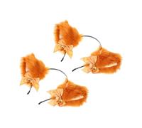 FOMIYES Diademas Orejas de Gato, 2 Pcs, Suaves y Portátiles para Fiestas y Disfraces de Cosplay