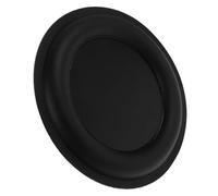 FOMIYES Diafragma de Radiador Pasivo para Subwoofer de Coche, Membrana de Vibración Negra de Plástico Graves Profundos para Reparación y Escenas de Cine