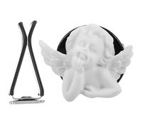 FOMIYES Difusor Ambientador para Coche Clip Ajustable de Resina Forma de Ángel Decoración Interior Aroma Refrescante Accesorio para Rejilla de Ventilación Obsequio para Mujeres y Niñas