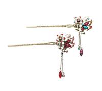 FOMIYES Elegante Juego de 2 Horquillas para El Pelo con Forma de Palillos Chinos para El Pelo Diseño sin Diseño para Peinados para Niñas