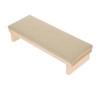 FOMIYES Escritorio De Uñas Cuenco De Manicura Clavos Kit De Manicura Mesa De Uñas Equipo Luz De Uñas Almohadilla Reposabrazos Tecnología De Uñas Reposamuñecas Para Uñas Poseedor Madera