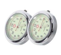 FOMIYES Esfera de Reloj de Bolsillo para Enfermera Diseño Creativo 2 Piezas y Material de Vidrio Adecuado para Manual DIY