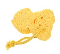 FOMIYES Esponja de Baño para Niño Forma de Oso de Dibujos Animados, Material Sintético Flexible y Cuidado Delicado, Cómoda para Recién Nacidos E Infantil