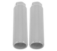 FOMIYES Estribos Traseros para Bicicleta de Aleación de Aluminio Antideslizantes y Compactos Diseño Cilíndrico para Ciclismo Urbano Montaña 1 Par Reposapiés Resistentes y Ligeros