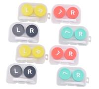 FOMIYES Estuche Organizador de Viaje para Gafas Kit de 8 Piezas de Soporte Insertador Y Removedor Estuche de Almacenamiento Portátil para Un Almacenamiento Limpio