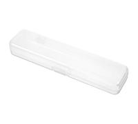 FOMIYES Estuche Organizador Portátil para Cepillos de Dientes y Pasta de Dientes Diseño Hermético y Cierre, Material Plástico Adecuado para Picnic y Camping
