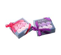 FOMIYES Exclusivo De Flor Artificial 2 Cajas De Jabón Rosas Graduadas Decoración Para Fiestas