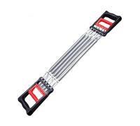 FOMIYES Expansor de Pecho Ajustable 5 Resortes Desmontables Bandas Elásticas Resistentes Tirador para Entrenamiento Muscular de Brazos y Hombros Equipo Portátil para Fitness y