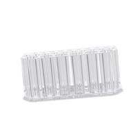 FOMIYES Expositor de Bolígrafos de Acrílico Ranuras Organizador de Caja de Almacenamiento para Delineador de Ojos y Labios para Soporte de Exhibición Acrílico Transparente