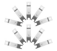 FOMIYES Extensores de Eje para Bicicleta de Montaña 5 Pares, Soportes de Perno Estabilizador Trasero, Accesorios para Ruedas de Entrenamiento Infantiles, Kit de Extensión Seguro