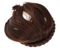 FOMIYES Flequillo De Cabello Femenino Natural Ligero Una Pieza Tamaño Medio Ventilado Uso Diario Fiesta Cosplay Accesorios Pelo Mujer Efecto Invisible Marrón Claro