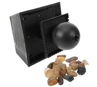 FOMIYES Fuente Decorativa de Agua Corriente para Mesa Estilo Chino sin Batería para Ambiente Interior en Hogar y Oficina Efecto Cascada