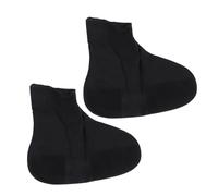 FOMIYES Funda para Botas de Lluvia y Antideslizante, Alta Elasticidad, Látex Reutilizable, Talla L para Exterior, Protección contra Agua, Nieve y Barro en Días Lluviosos, Color Negro