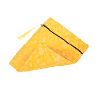 FOMIYES Funda Para Libros Budistas Bordada Amarilla 20x25 Cm, Estuche Organizador De Escrituras Tejido Resistente, Bolsa De Almacenamiento Portátil Para Documentos y Textos Religiosos