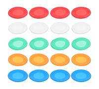 FOMIYES Fundas para Estetoscopio de Silicona Suave 20 Piezas Reutilizables para Cabeza de Estetoscopio Médico Hospitales y Clínicas