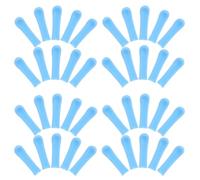 FOMIYES Fundas Reutilizables de Silicona para Cuchara Limpiadora de Oídos 100 Unidades Suaves para Eliminar Cerumen Cuidado Personal y Familiar