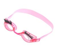 FOMIYES Gafas de Natación Diseño de Dibujos Animados, Lentes Impermeables de Alta Definición, Correa Ajustable de Silicona Rosa, Accesorio Adecuado para Aprender a Nadar y Actividades