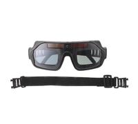 FOMIYES Gafas de Soldadura Protección Adecuada con Oscurecimiento Automático Resistencia al Calor, Material Abs Negro para Soldadores para Construcción y Soldadura Manual