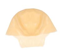 FOMIYES Gorra Calva Apariencia Realista para Adultos Color Caqui de Látex y Fácil de Usar para Eventos de Cosplay y Actuaciones