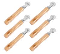 FOMIYES Herramienta de Apicultura 6 Piezas Incrustadora de Alambre para Colmenas, Equipo para Apicultores, Acero Inoxidable, Kit Manual para Manejo y Cría de Abejas en Granja