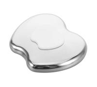 FOMIYES Herramienta de Guasha Facial Inoxidable Tabla Raspadora Forma de Manzana para Masaje y Reafirmante de Portátil para Cuidado Facial y de Fatiga