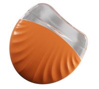 FOMIYES Herramienta De Masaje Facial De Silicona Para Raspado y Lifting Tablero De Guasha Suave Cuidado Casa y Naranja