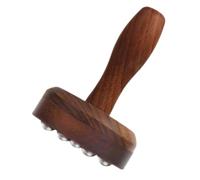 FOMIYES Herramienta De Masaje Terapéutico De Madera Rodillo De Masaje Manual Con Accesorios Para Músculos De Cuello Espalda y Piernas Fácil De Usar