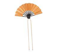 FOMIYES Horquilla De Abanico Chino Retro Palo De Pelo De Aleación De Zinc Para Hanfu Y Trajes Tradicionales Cómodo Palo De Pelo Decorativo Para Bodas Y Fiestas