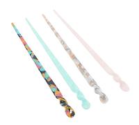 FOMIYES Horquillas Antiguas Para El Pelo 4pcs Accesorios Retro Para Moños Palitos Para El Pelo