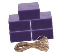 FOMIYES Jabón Artesanal de Uva Material para DIY Jabón de Baño Artesanal para Elaboración de Baño de Uva para Limpieza Facial