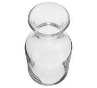 FOMIYES Jarra Pequeña para Servir Vino de Vidrio Transparente, Decantador Individual Boca Plana, Mini Jarra para Vino de Arroz y Sake, Adecuado para Uso Doméstico y Restaurante