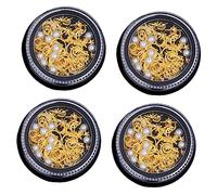 FOMIYES Joya De Perlas Para Uñas Calcomanías Para Uñas Plateadas Decoraciones De Noche