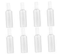 FOMIYES Juego De 8 Botellas Pulverizadoras Rellenables De 100 Ml Para Perfumes Para Uso Doméstico Elegante Diseño De Plástico.